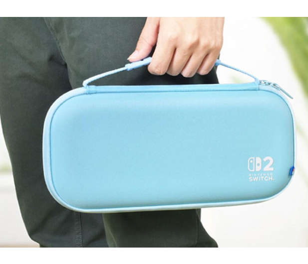 Hori Etui na konsole Slim Tough Pouch - Light Blue (switch 2) - 1471582 - zdjęcie 4